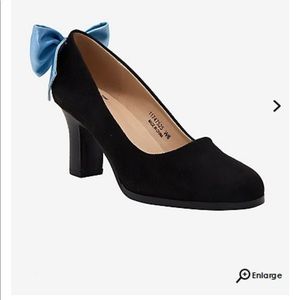 Ariel Disney Character blue bow Heel